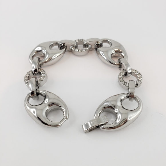 Ann Taylor Modern Statement Bracelet Silver - Picture 16 of 16